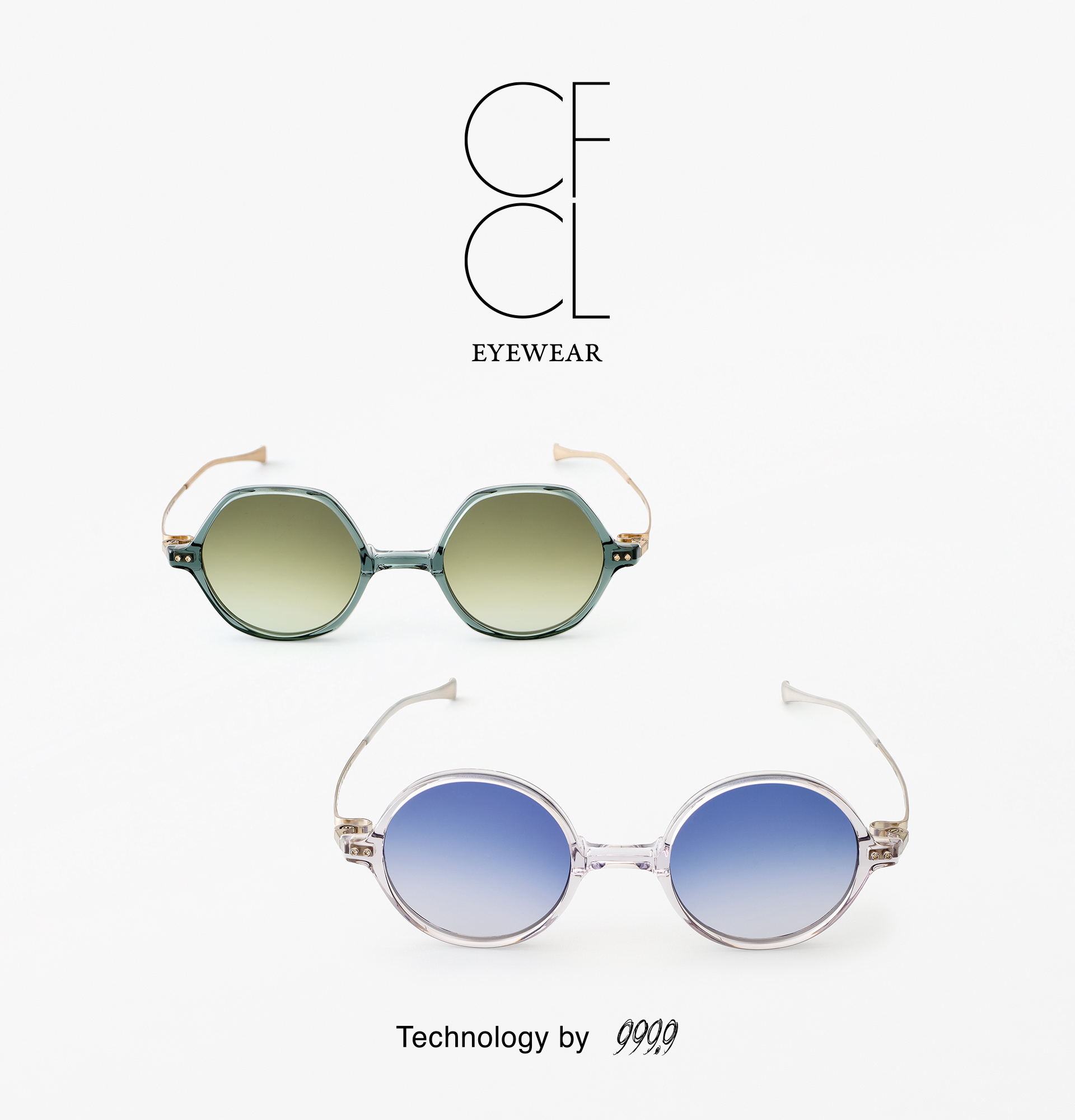 CFCL EYEWEAR ROUND-T45 サングラス ケース付き フォーナインズが手がける “CFCL EYEWEAR” 第3弾登場 | フォーナインズ